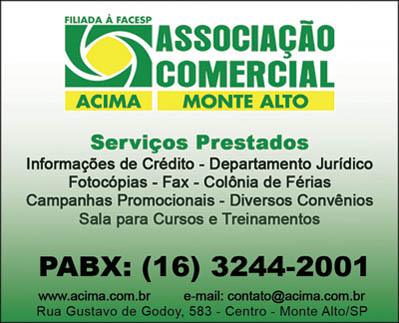 Associação Comercial de Monte Alto Monte Alto SP